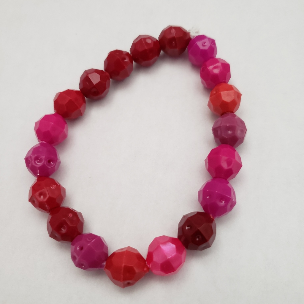 Ruby Bead Bracelet